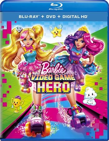 Barbie Video Game Hero (2017) Movie Poster